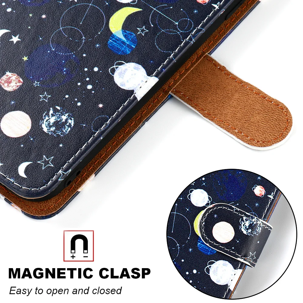 Magnetic Leather Case For Samsung Galaxy J7 J5 J3 2017 2016 J1 J8 J4 J6 Plus J2Pro Core 2018 Wallet Flip Card Holder Stand Cover
