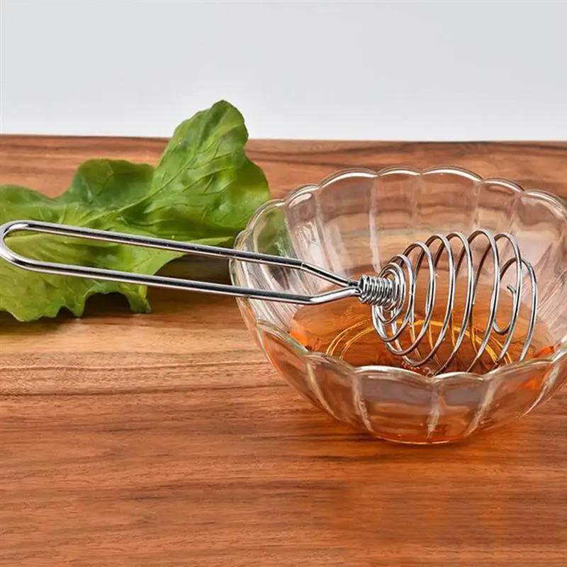 4PCS Stainless Steel Honey Dipper Sticks Coffee Milk Tea Cocktail Stirrer For Pot Jar Container |