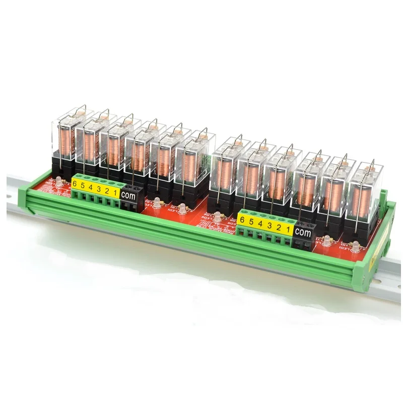 G2R-1 relay module DC12 input microcontroller PLC signal isolation amplifier board 12V | Инструменты