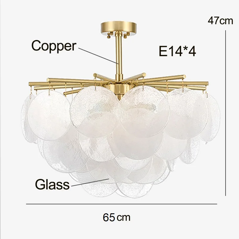 Современные роскошные потолочные люстры в гостиную люстра потолочная для гостиной Латунная люстра потолочная в спальню Американская люстра с золотой арматурой на кухню подвесной светильник в интерьере лампа потолочная - Цвет корпуса: E14x4
