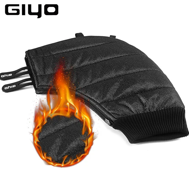 GIYO Cycling Gloves For MTB Road Bike Handlebar Cover Mittens Bicycle Gloves Rain Windproof Winter Bike Gloves Bar Muffs Gloves