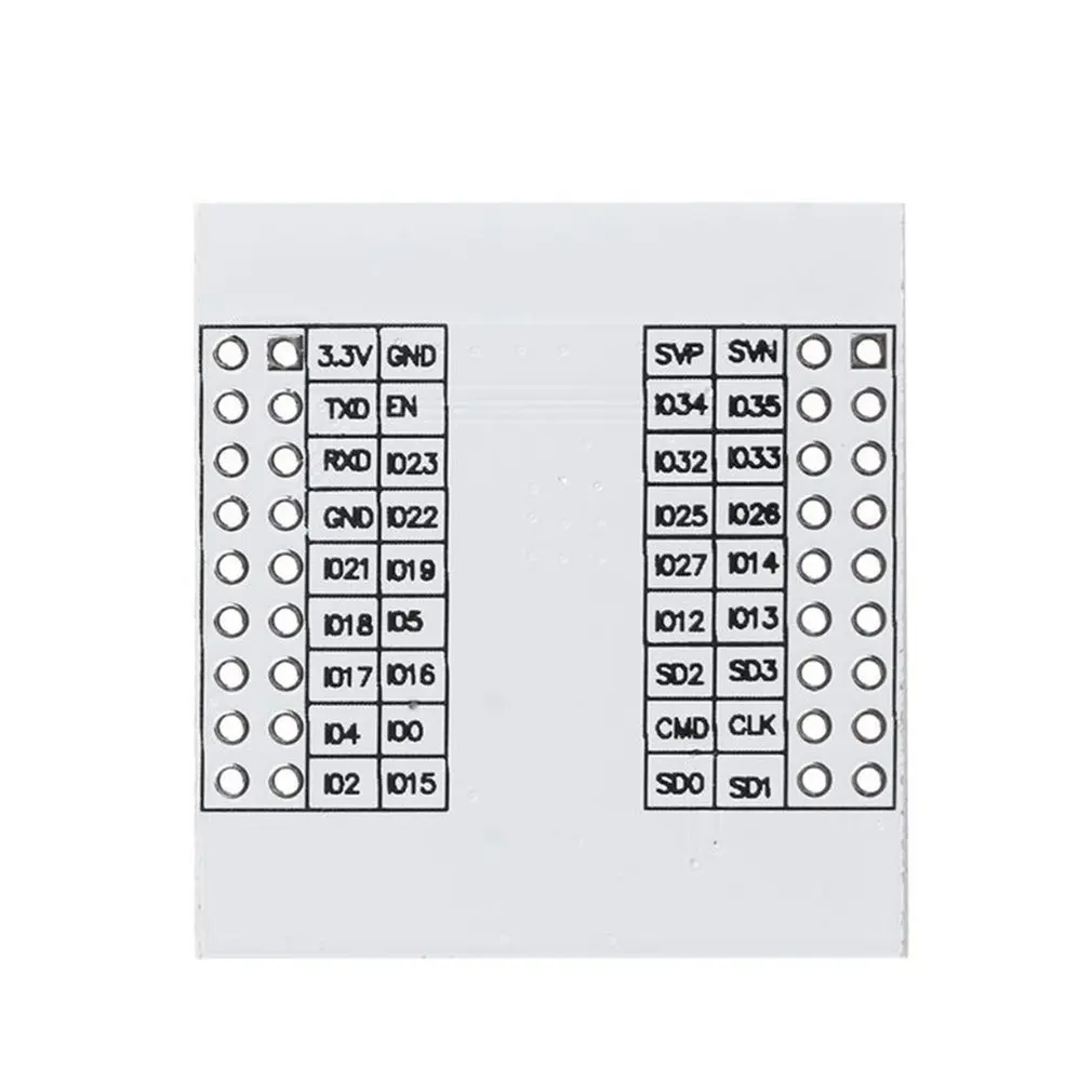 Practical ESP-WROOM-32 Wifi IoT Wlan BLE Module + ESP-32S ESP32 Adapter Board 2.54mm Pitch ESP-32S ESP32 Adapter Board