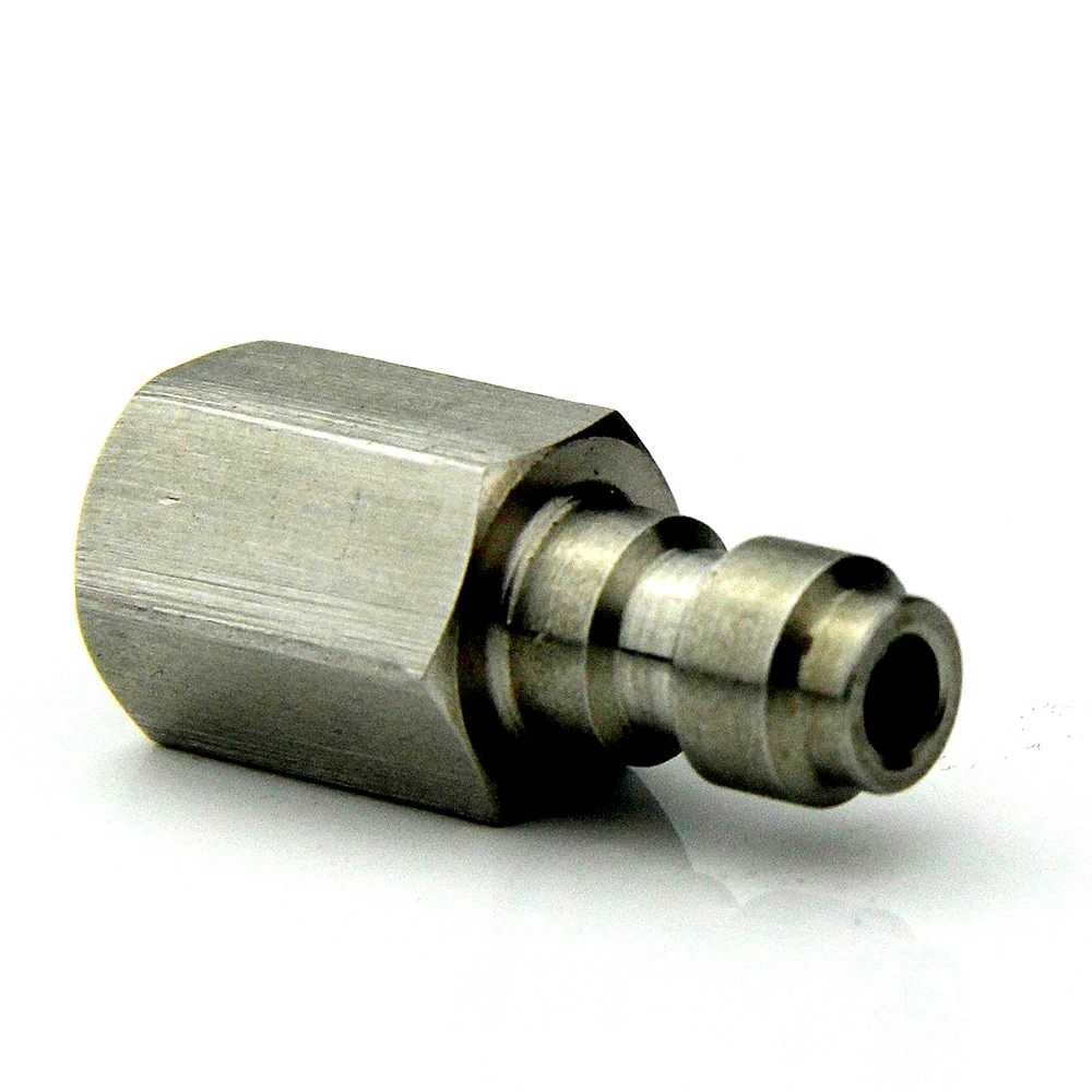 2 Piece Paintball PCP Charging Hose Male Quick Disconnect Adaptor Female Thread 1/8NPT&amp1/8BSP&amp M10*1 Stainless Steel Fill Nipple | Спорт