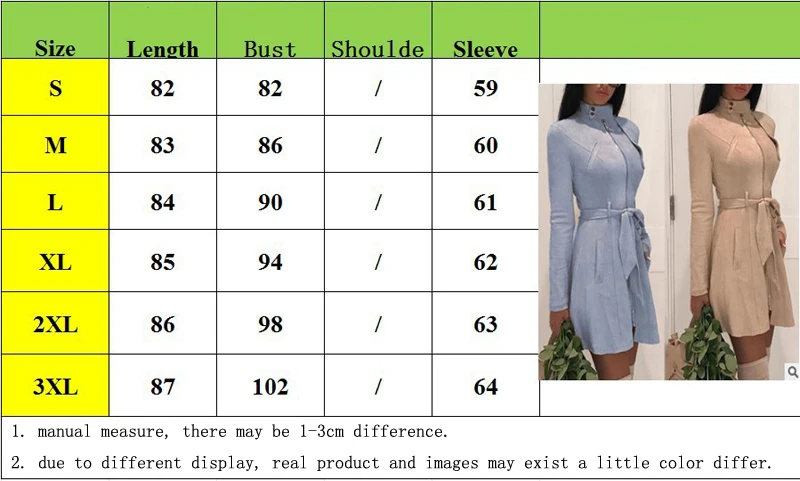 Женская модная куртка средней длины, замшевая тонкая ветровка, Женская Весенняя Осенняя Водолазка с длинным рукавом, на молнии, с поясом, с карманом, пальто