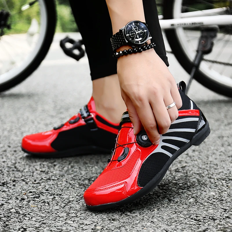 Мужская велосипедная обувь унисекс, красовки, кроссовки для шоссейного велосипеда, высокое качество, женская обувь для велоспорта, нескользящая обувь для шоссейного велосипеда, 36-44