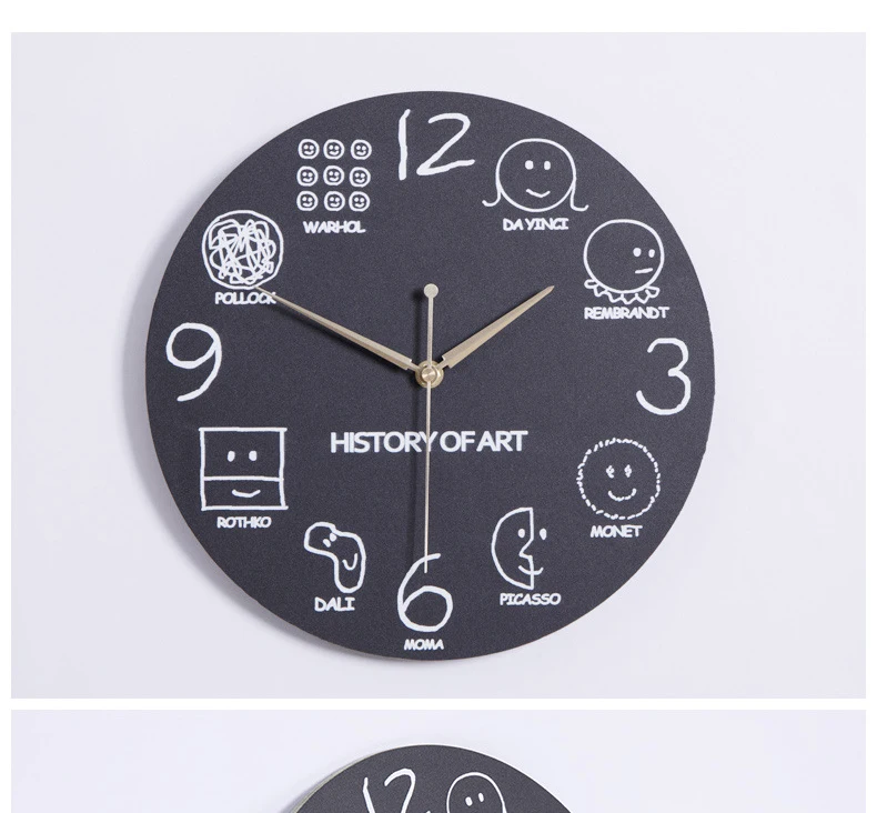 Креативные математические 3D настенные часы современный дизайн декоративный спальня математическая формула Деревянные Часы настенные домашние декоративные часы 12 дюймов