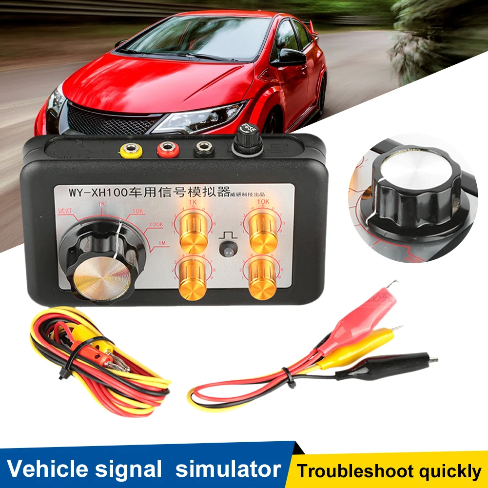 12V Vehicle Signal Automotive Sensors Simulator Temperature Sensor Water/Fuel Tester Rail Pressure Crankshaft | Автомобили и