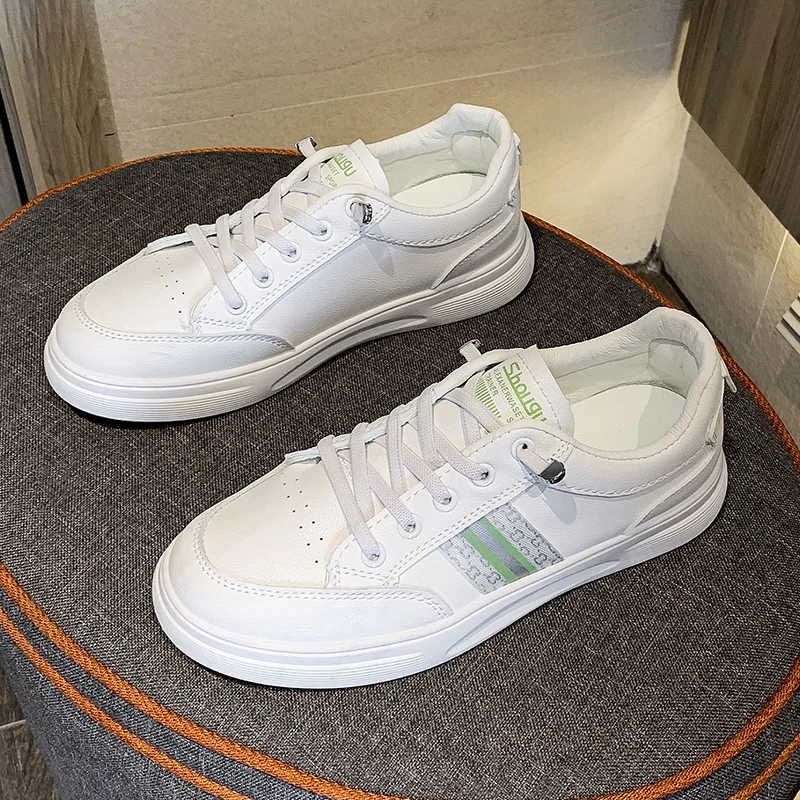 zapatillas deporte transpirables para niñas, zapatos ligeros de Color puro, transpirables, tendencia juvenil|Zapatos planos mujer| - AliExpress