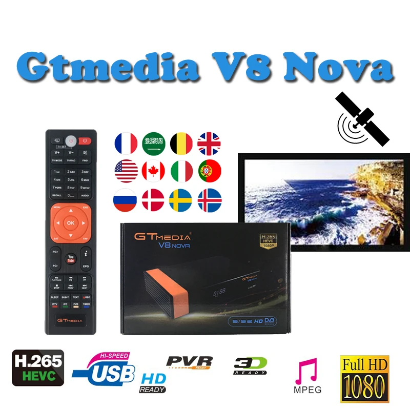 

2019 stable Tv-Receiver cccam lines spain Gtmedia V8 nova FULL HD 1080P support cccam cline for 1 year europe Youtube freesat v8