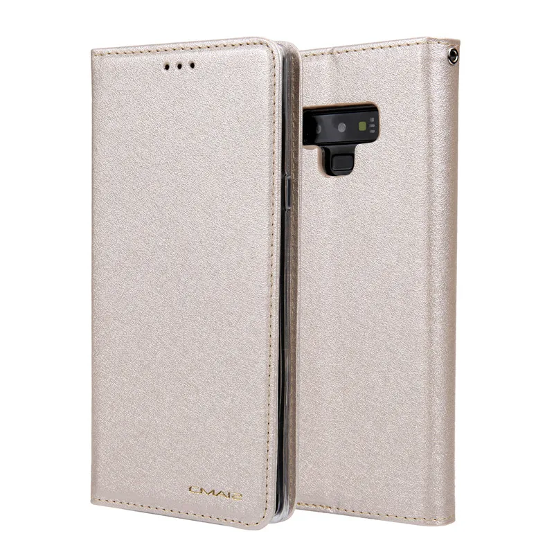 Чехол бумажник из шелковой кожи для Samsung Galaxy A10 A20 A30 A50 A70 M20 S10 Note 10 чехол телефона с