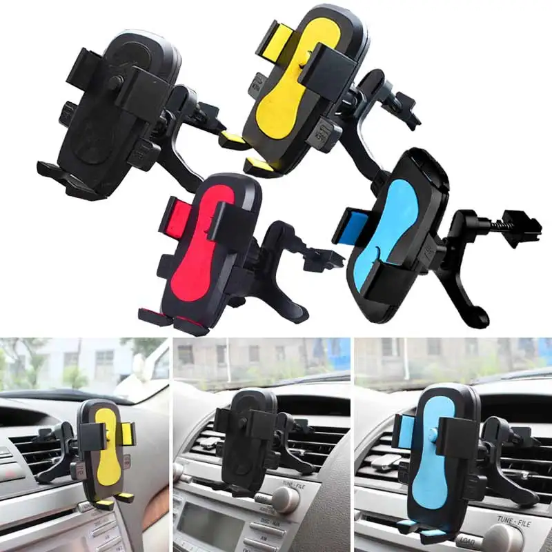 

dropshipping Car Air Vent Mount Phone Holder 360 Degree Rotate Stable Bracket Hands Stand for iPhone 7 Plus HUAWEI Mate 9 OE88