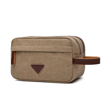 

New Hot-selling Canvas Portable Key Bag Coin Purse, Toiletry Cosmetic Bag, Portable Storage Bag, Free Shipping