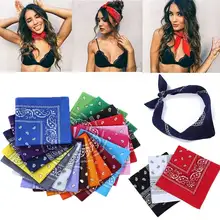 55*55 см квадратный шарф женские банданы головные уборы Крутые Девушки волосы галстук повязка на голову шарф мода женские аксессуары для волос бандана