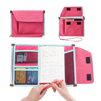 

New Multi Function Storage Bag Stationery Purse Makeup Organizer for Women Girls