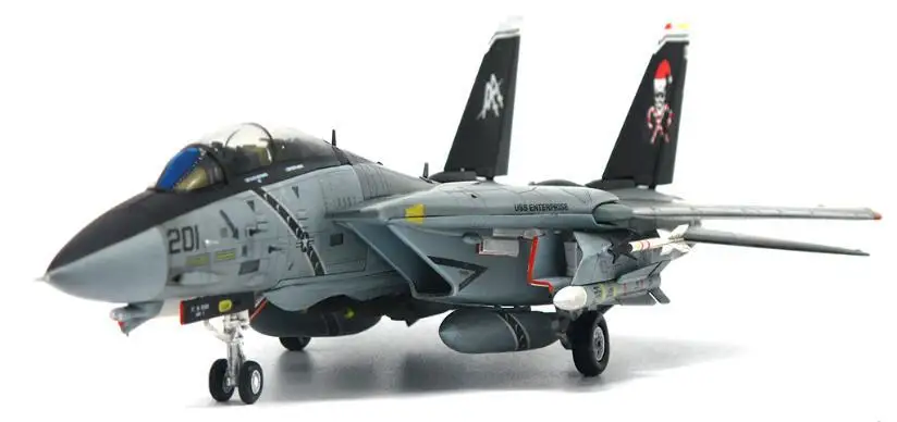 JC Крылья F-14B Tomcat VF-103 Jolly Rogers santa cat GVW-8 1996 1/72 литье под давлением модель самолета