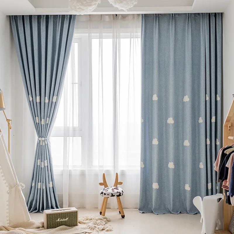 Kid-s-Cute-Cartoon-Clouds-Curtains-for-Living-Room-Blue-Semi-Blackout-White-Cloudy-Curtains-for (1)