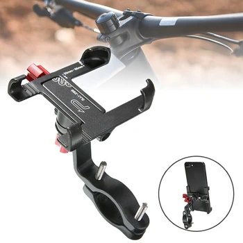 

Universal 360 Degree Motorcycle Bicycle Handlebar stents Aluminum Alloy Bike Handlebar Mount Cell Phone Holder Accessories