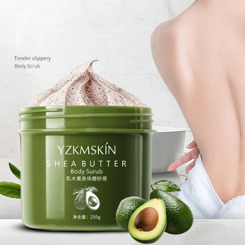 

Shea Butter Body Scrub Cream Moisturizing Dead Skin Removal Exfoliating Body Skin Care