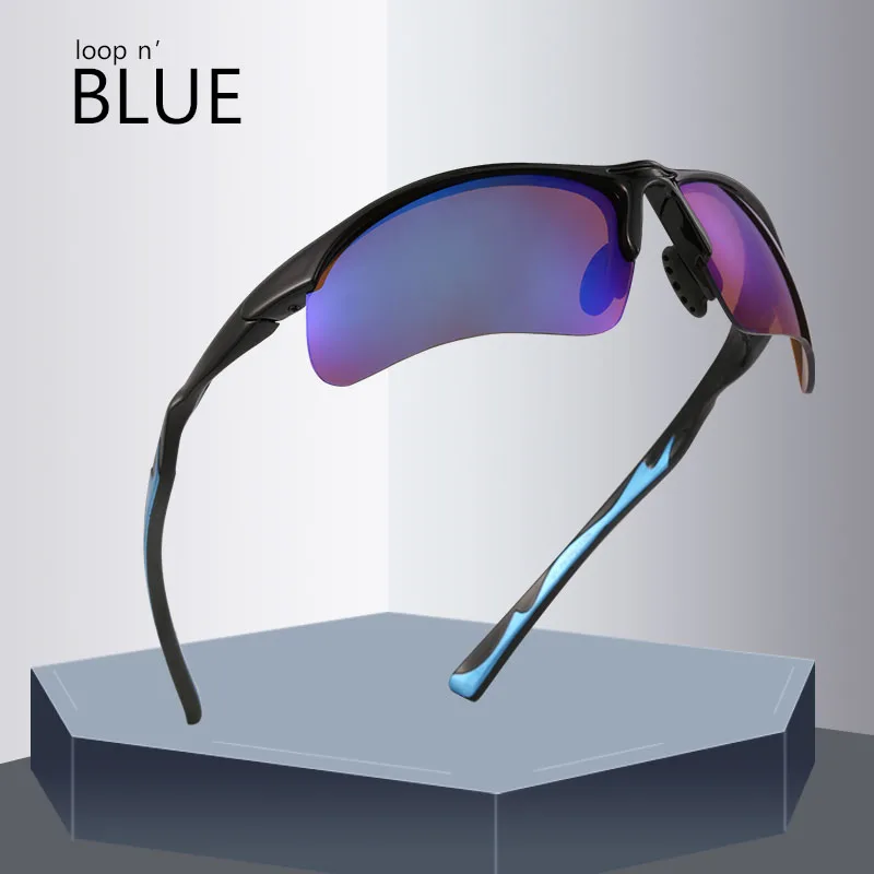 Мужские солнцезащитные очки Loop'n blue брендовые дизайнерские стильные модный