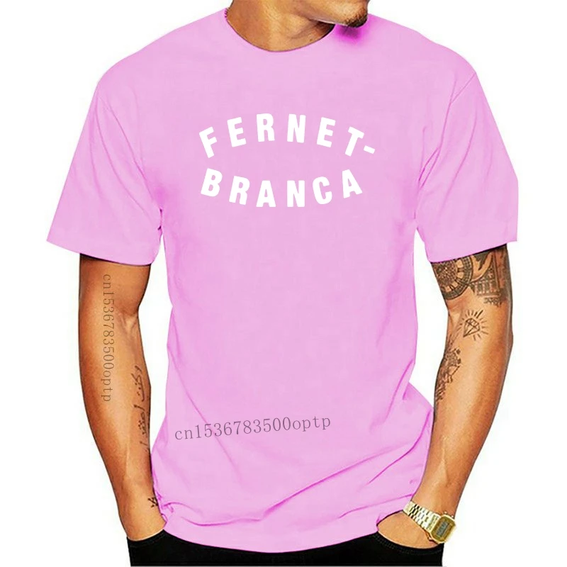 Nuova T-Shirt Fernet Branca-Come Indossata Da Thomas Monzon, Boxe, Retro, Anche In Bianco Summer O Neck Tee, Cheap Tee