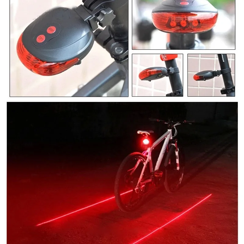Велосипедный велосипедный светильник s задний светильник s светодиодный лазерный сигнальный фонарь водонепроницаемые велосипедные огни крутой велосипедный фонарь Аксессуары для велосипеда светильник