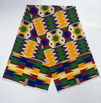 

Ankara African Wax Print Fabric 6yard/lot 2018 African-wax-print Veritable Wax Fabric High Quality ankara Wax Prints African