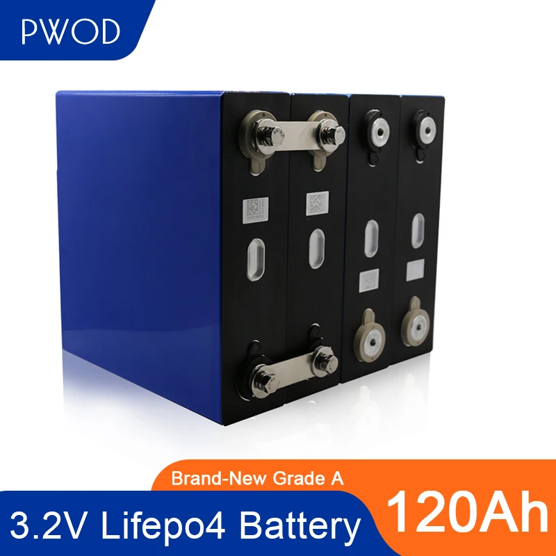 Литиевая батарея PWOD 32 шт. новинка 3 2 в а/ч 12 В 24 48 в/ч аккумуляторные батареи для