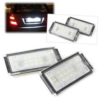 

2 Pieces Car Accessories 18LED License Plate Light Lamp For BMW 3 Series E46 2D 325Ci / 330Ci 2004-06