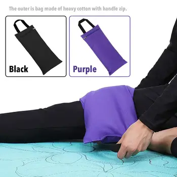 

Yoga Sand Bag Unfilled Fitness Arm Sandbag With Zipper Handle For Adjustable Weight Training Fitness Equipment Accessories