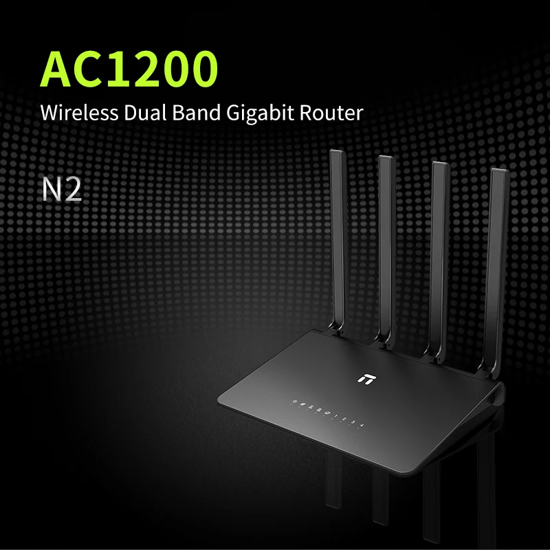 Netis N2 Gigabit Dual Band 2,4 GHz/5GHz AC1200 Router inalámbrico Wifi  repetidor con 4 * 5dBi de alta ganancia antenas PPPoE... L2TP PPTP|Rúteres  inalámbricos| - AliExpress
