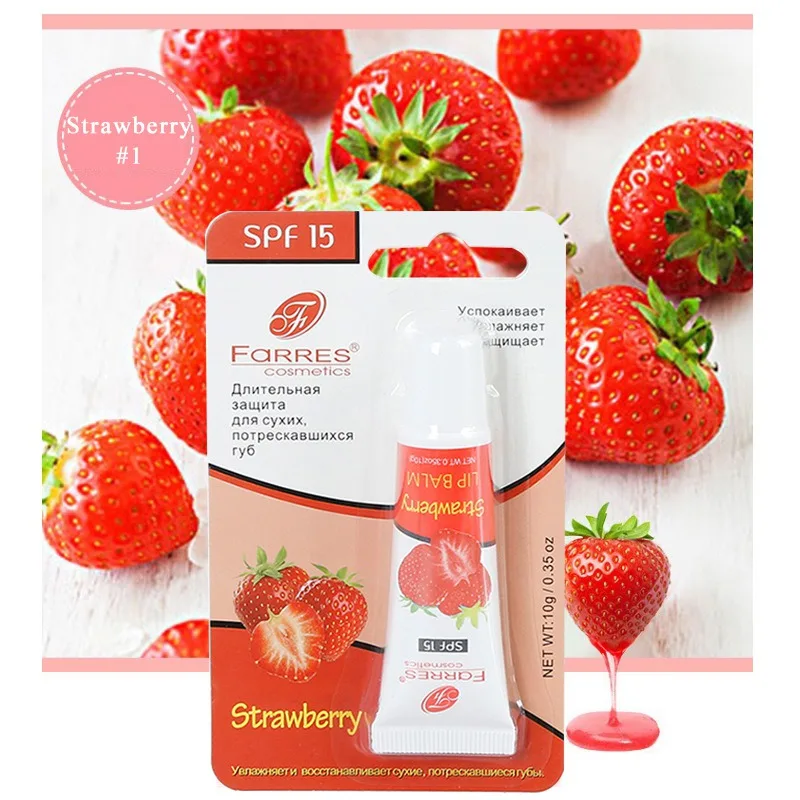 Fruit Extract Lip Care Liquid Lip Balm Gel Moisturizing Exfoliating Anti-cracking Lip Oil Lip Tint Winter Daily Protect Pro - Color: 01