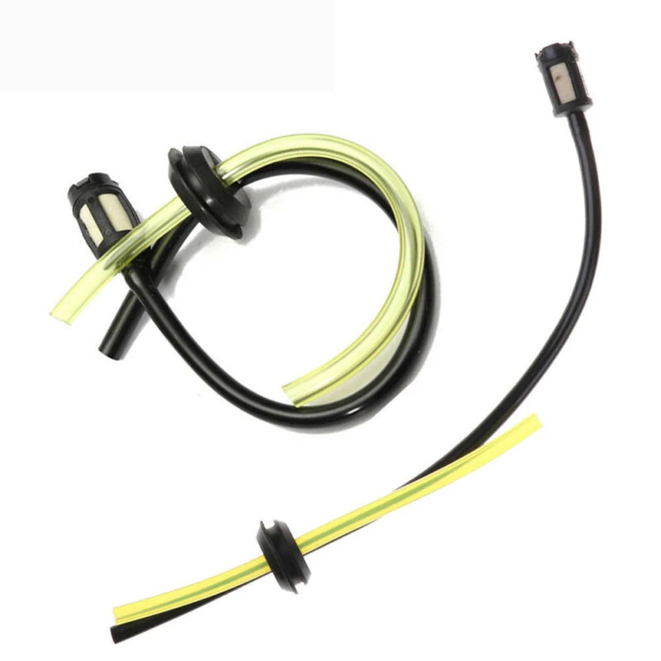 Mower parts Petrol Strimmer Fuel Hose Pipe With Tank Filter Assembly /& Grommet