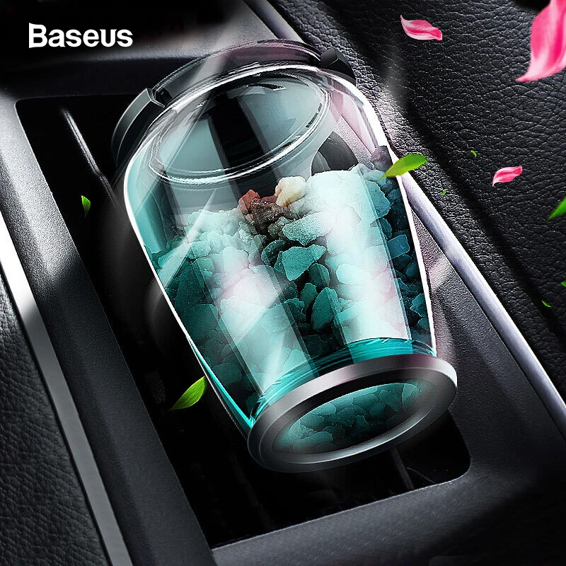 

Baseus Car Air Freshener Auto Outlet Perfume Air Vent Clip Aromatherapy In The Car Zeolite Fragrance Air Diffuser Solid Perfume