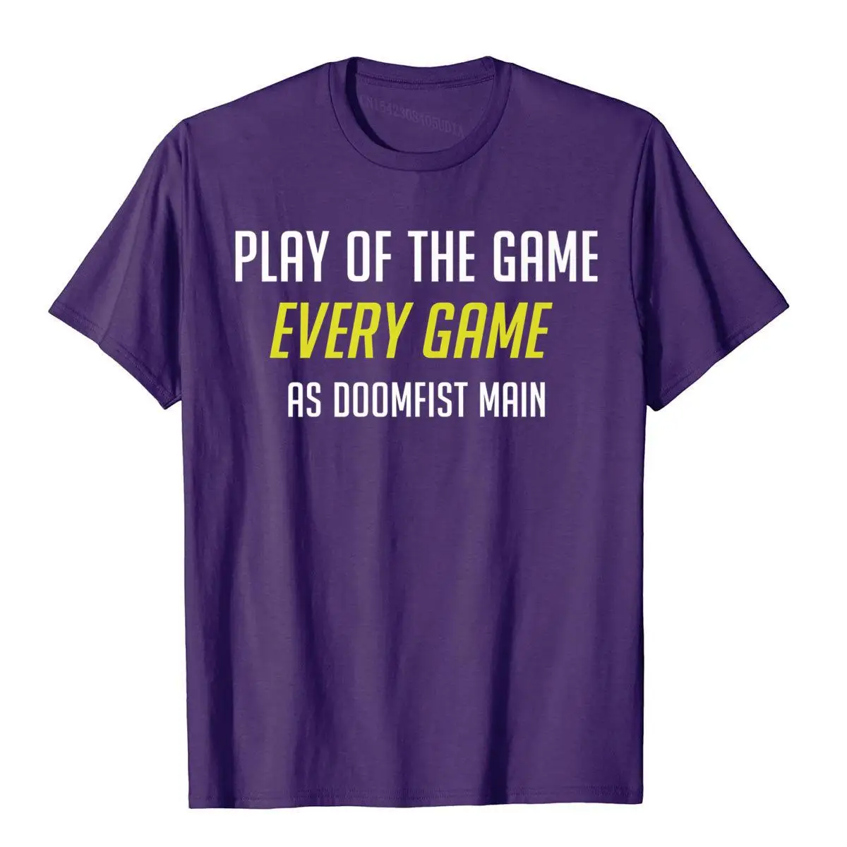 Play Of The Game Doomfist Shirt__B6956purple
