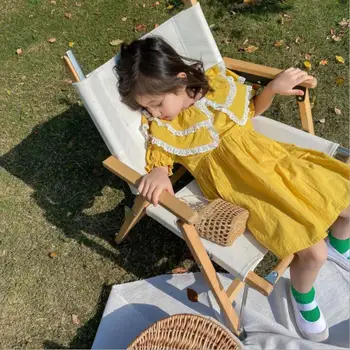 

2020 New Girls Dress Fashion Cotton Lace Summer Girls Dresses 1-7 Years QH238