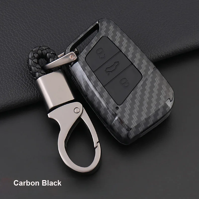 Jingyuqin 3B карбоновое волокно для Volkswagen VW Magotan Passat B8 Skoda A7 Smart Key | Автомобили и