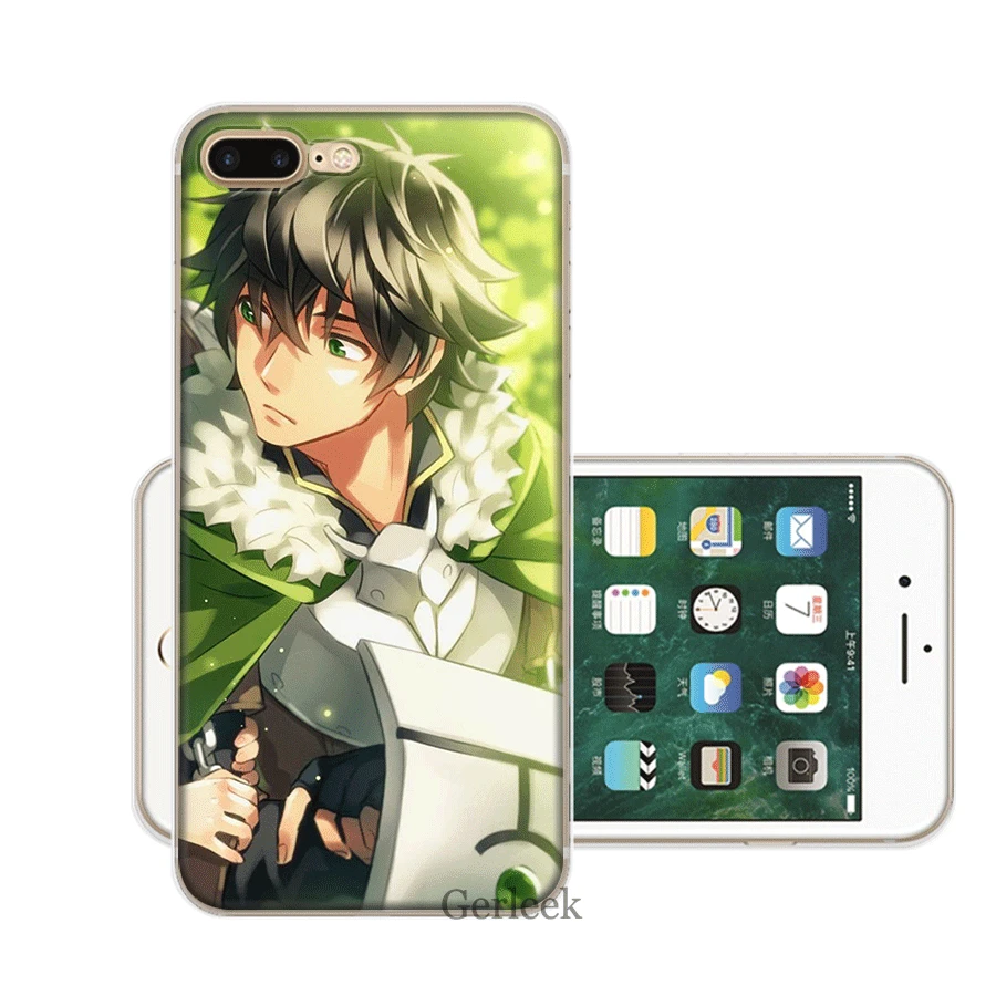 Чехол для телефона iPhone XR X XS Max iPhone 7 8 6 6S Plus 5 5S SE, чехол для экрана hero Naofumi Iwatani Shell - Цвет: 5
