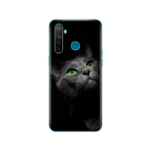 Realme 5 Case RMX1927 Silicon Soft Phone Cover For OPPO Realme 5 Pro RMX1971 Realme5 5Pro TPU Back Coque Capa Funda