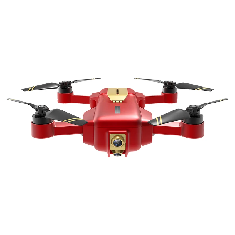 Высокая великая марка 4K камера Дрон FPV Квадрокоптер батарея дистанционное управление пропеллер - Цвет: Mark Drone Red