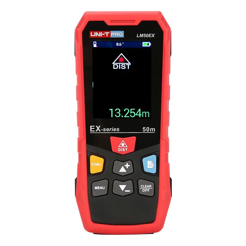 

UNI-T LM50EX Laser Range Finder Rotating Color Screen Professional Level Laser Distance Meter