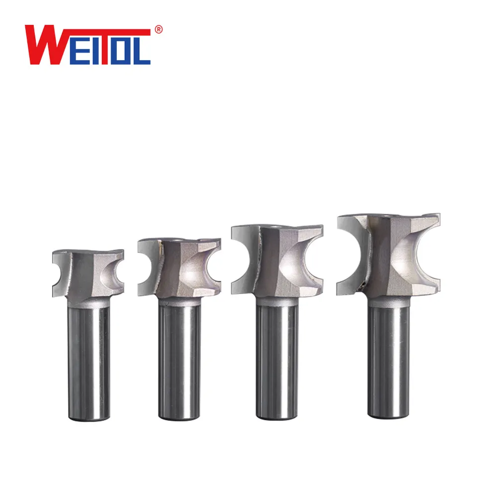 

WeiTol Professional Half Round Bit Woodworking Tools CNC milling cutter endmill for wood