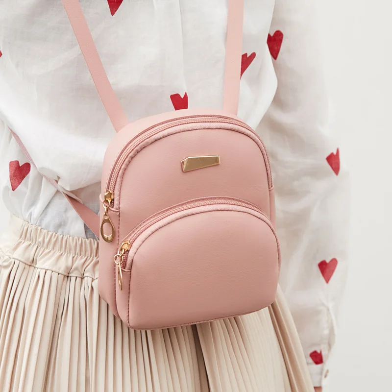 

2019 shoulder bag ladies large capacity bag new Korean version fashionable personality Mini Backpack