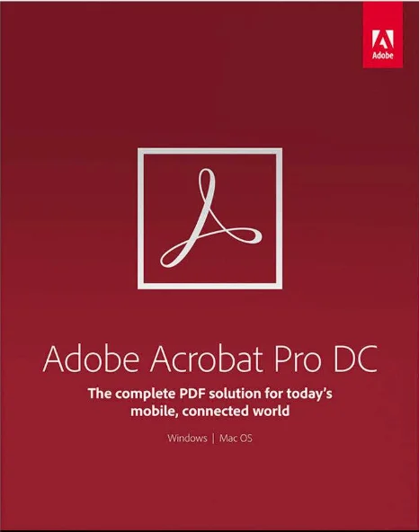 Программное обеспечение Acrobat Pro DC 2020 PDF Win/Mac|Компьютерные кабели и разъемы| |