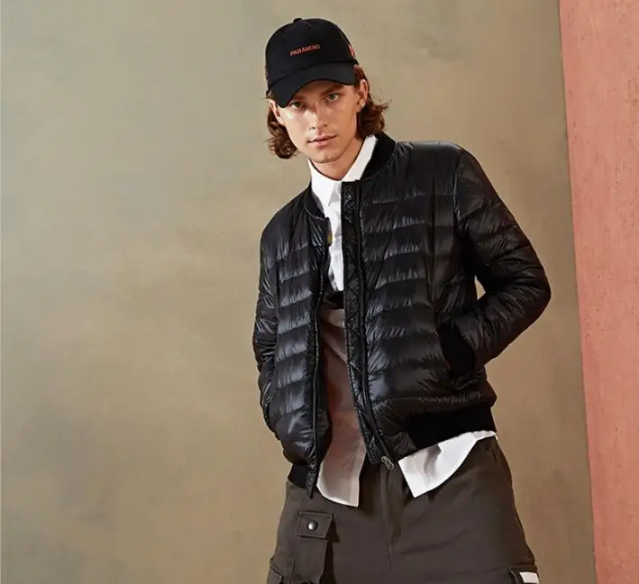 

Top High Quality Windproof Winter Warm Snow Duck Down Jackets Outerwear & Coats Family Look Men