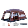 Large Camping Tent Double Layer Waterproof 6-10 Person 430x305x200cmTwo Living Room One Hall Tent Family Party ► Photo 2/4