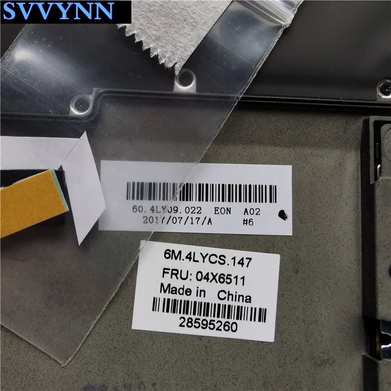 Для lenovo Thinkpad X1 Carbon 2nd palmest верхний чехол с подсветкой клавиатуры тачпад C Обложка русский 04X6511 тайский 04X6522