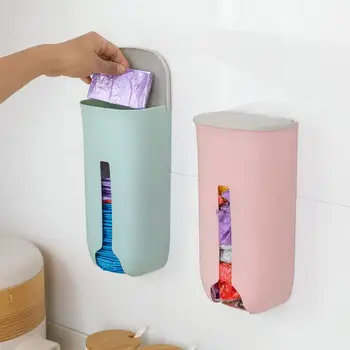 

Storage Box Plastic Kitchen Economic Convenient Organizer Garbage Bag Holder Trash Bag Neat Home Cupboard Wall Hanging
