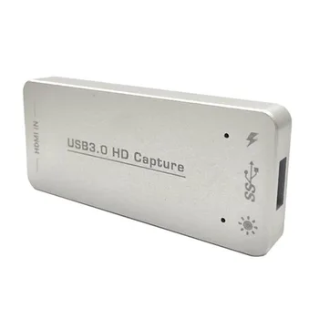 

Live Streaming 1080P Capture Card Universal For Mac Windows Portable Plug And Play HDMI Video USB 3.0 Multifunction Converter