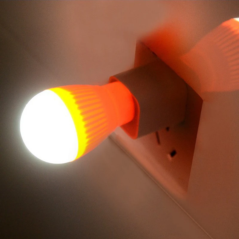 

Random Color Mini Portable USB LED Light High Quality Mini Bulb Night Light Laptop Computer Room LED Energy Saving Bulb Reading