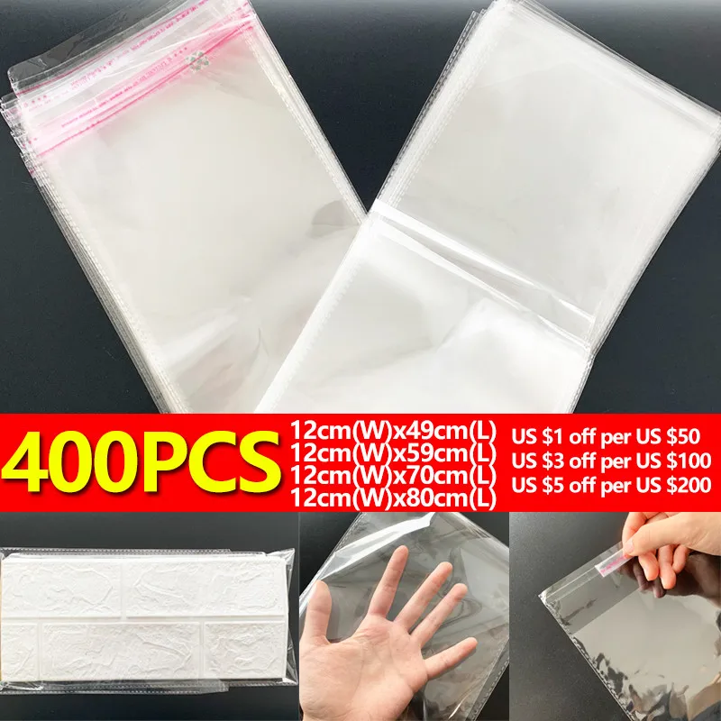 Opp Verpakking Zak Transparante Zelfklevende Langwerpige Zakken Doorzichtige Plastic Voor Yoga Matten Pruik Opslag tas - AliExpress Huis & Tuin